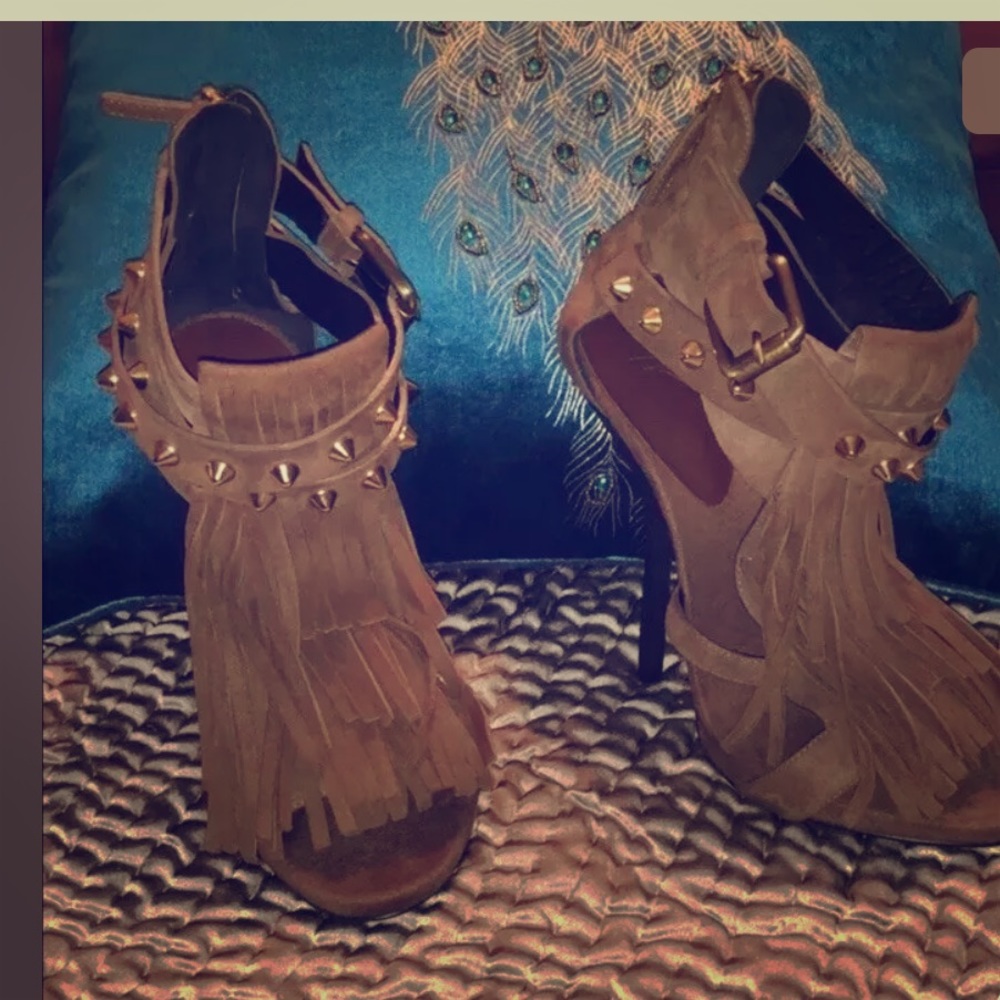 Giuseppe Zanotti Fringe Heels